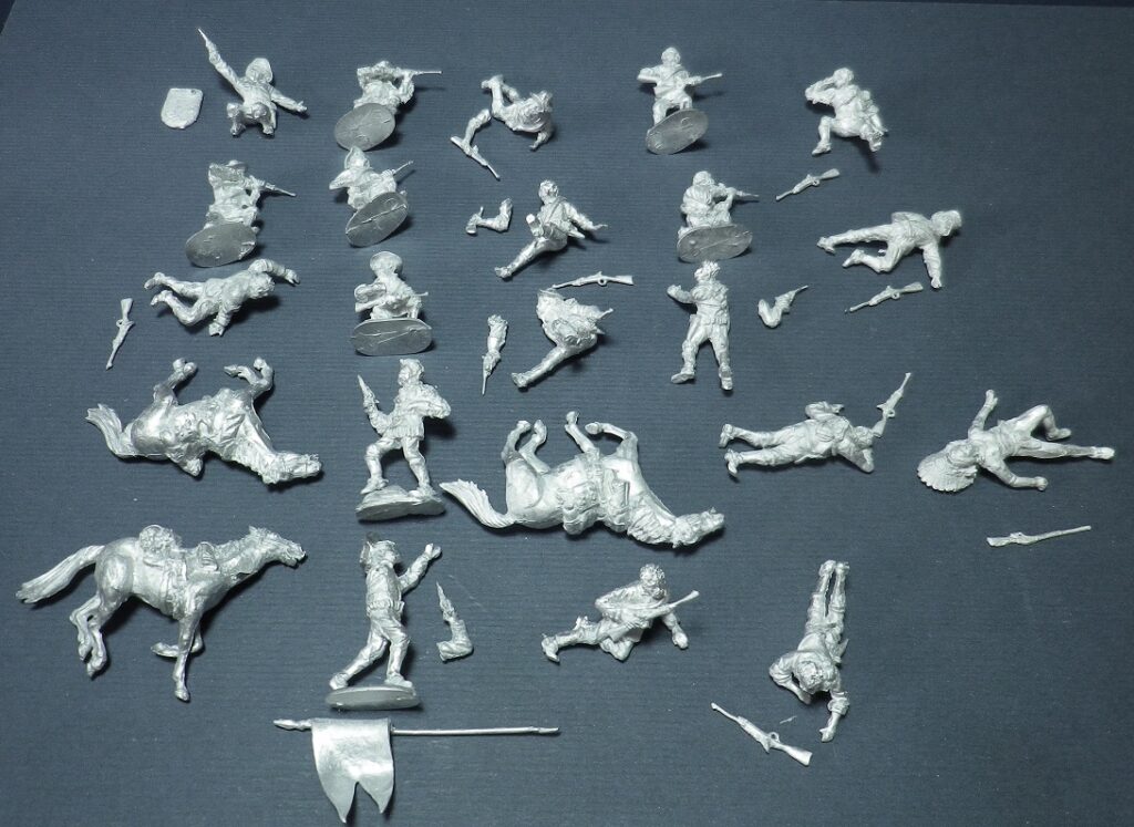 Custer Miniatures WW03 : Custer’s Last Stand 1876 - 42nd BLACK WATCH Miniatures